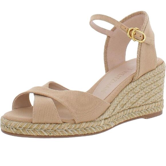 Stuart Weitzman Shoes - Stuart Weitzman Mirela Espadrille Wedge Sandal